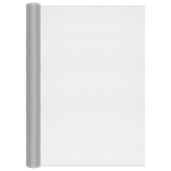 vidaXL Sieť proti hmyzu hliník 80x1000 cm strieborná