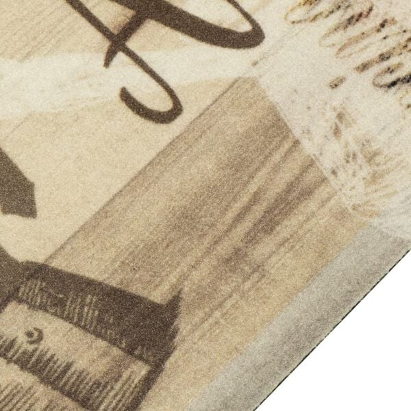 vidaXL Kuchynsk&yacute; koberec um&yacute;vateľn&yacute; Coffee hned&yacute; 60x300 cm zamat