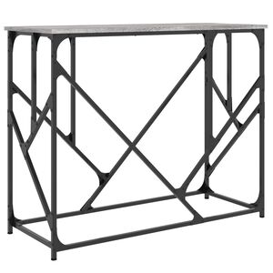 vidaXL Konzolov&yacute; stol&iacute;k siv&yacute; sonoma 100x40x80 cm kompozitn&eacute; drevo