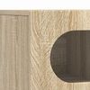vidaXL TV skrinka Sonoma dub 100 x 35 x 40 cm Kompozitn&eacute; drevo