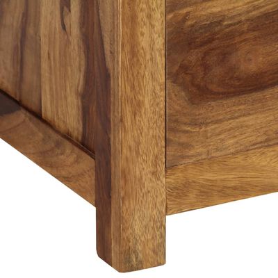 vidaXL Písací stôl masívne sheeshamové drevo 110x55x76 cm