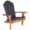 vidaXL Z&aacute;hradn&eacute; Adirondack kreslo Pr&iacute;rodn&aacute; Hust&eacute; teakov&eacute; drevo