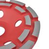 Diamantový brúsny kotúč na betón dvojradový 180 mm