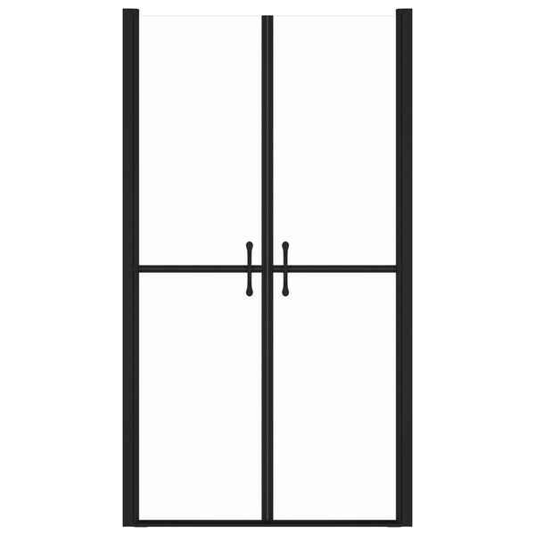 vidaXL Sprchové dvere priehľadné ESG (98-101)x190 cm