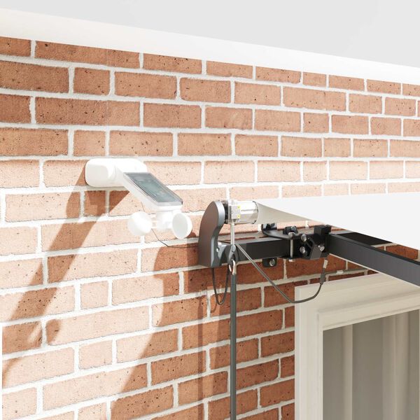 vidaXL Text&iacute;lia na slnečn&iacute;k s Biela 300 x 250 cm Polyester