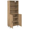 vidaXL Highboard Remeseln&yacute; dub 69,5 x 34 x 180 cm