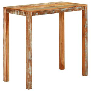vidaXL Barov&yacute; st&ocirc;l 112x55x108 cm mas&iacute;vne recyklovan&eacute; drevo