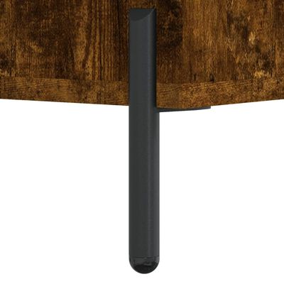 vidaXL Nočný stolík dymový dub 40x35x47,5 cm kompozitné drevo