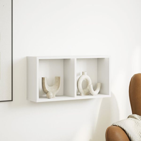 vidaXL N&aacute;stenn&aacute; skrinka 60x16x30 cm biela kompozitn&eacute; drevo