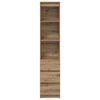 vidaXL Highboard Artisan Oak 37,5x35x180 cm Engineered Wood