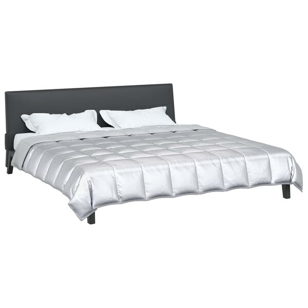 vidaXL Prikr&yacute;vka na cel&yacute; rok Strieborn&aacute; 200 x 220 cm