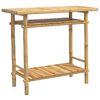 vidaXL Konzolov&yacute; stol&iacute;k 90x37x75 cm bambus