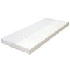 vidaXL Matrac 90x200 cm, 7-z&oacute;nov&yacute;, PU pena 10 cm, H2 H3