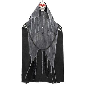 vidaXL Z&aacute;vesn&aacute; halloweenska Smrtka SPOOKA Čierna 112 x 164 cm