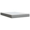 vidaXL Boxspring posteľ s matracom bledosiv&yacute; 140x190 cm l&aacute;tka