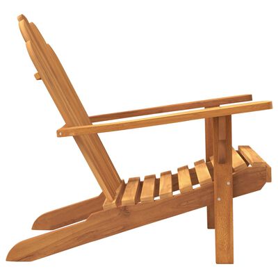 vidaXL Záhradná stolička Adirondack 79x95x92 cm masívne teakové drevo