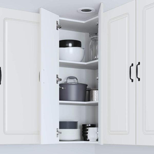 vidaXL Kuchynsk&aacute; skriňa Kalmar Biela 57 x 57 x 100 cm Kompozitn&eacute; drevo