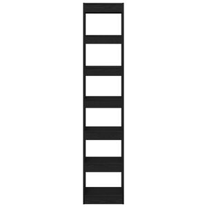 vidaXL Knižnica Čierny dub 40 x 30 x 198 cm Kompozitn&eacute; drevo