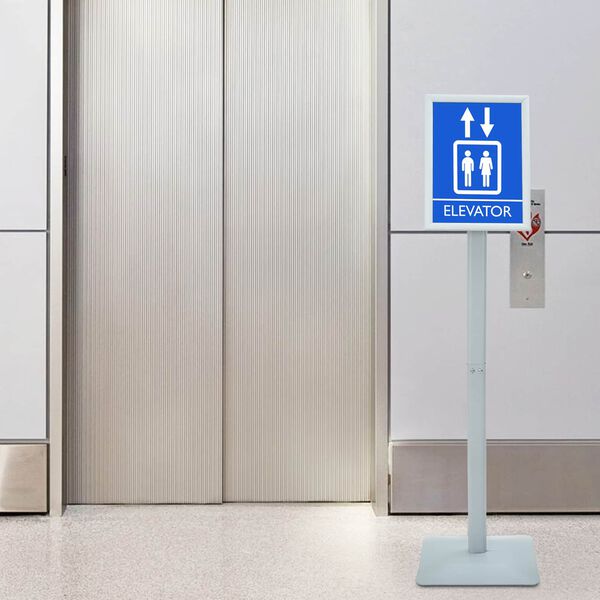 vidaXL Podstavcov&yacute; plag&aacute;tov&yacute; stojan Strieborn&aacute; 32 x 27 x 119 cm