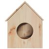 VidaXL Domček pre mačky 41x50x50 cm mas&iacute;vna borovica