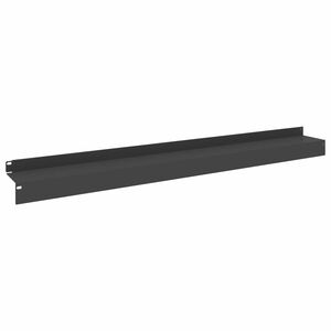 vidaXL Obrubn&iacute;k tr&aacute;vnika 10 ks 100 x 10 x 8 cm Oceľ Čierna