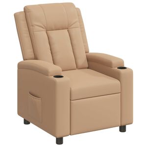 vidaXL Polohovacie kreslo Kapuč&iacute;nov&aacute; 75 x 95 x 100 cm L&aacute;tka