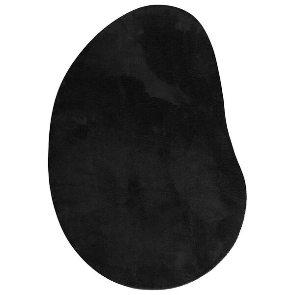 vidaXL Koberec Čierna 100 x 200 cm Polyester