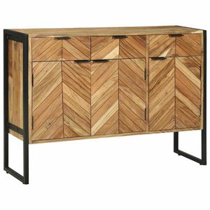 vidaXL Serv&iacute;rovacia skriňa 100 x 30 x 75 cm Ak&aacute;ciov&yacute; mas&iacute;v