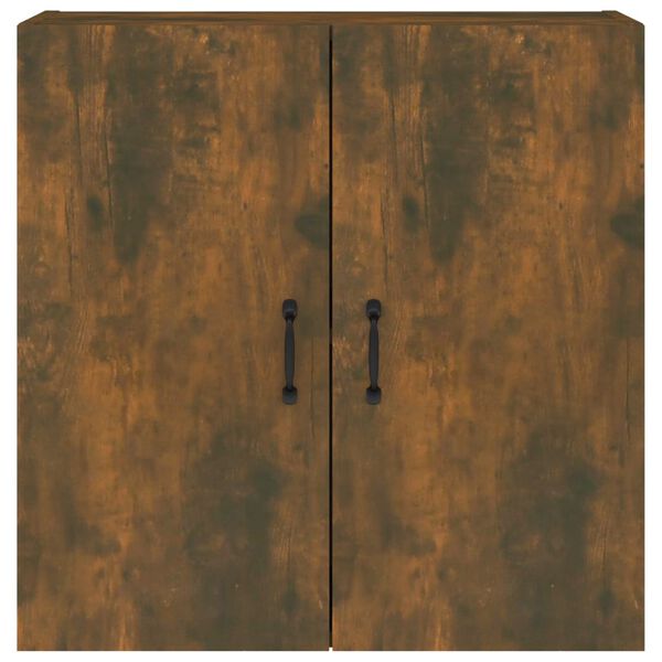 vidaXL Nástenná skrinka dymový dub 60x31x60 cm spracované drevo