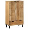 vidaXL Highboard Brown 60x33x100 cm Mas&iacute;vne drevo Mango