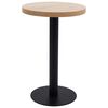 vidaXL Bistro stol&iacute;k bledohned&yacute; 50 cm MDF