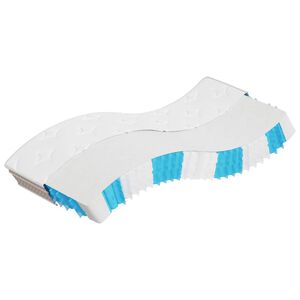 vidaXL Taštičkový pružinový matrac stredne 90x200 cm