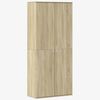 vidaXL Vysok&aacute; skrinka dub sonoma 80x35x180 cm kompozitn&eacute; drevo