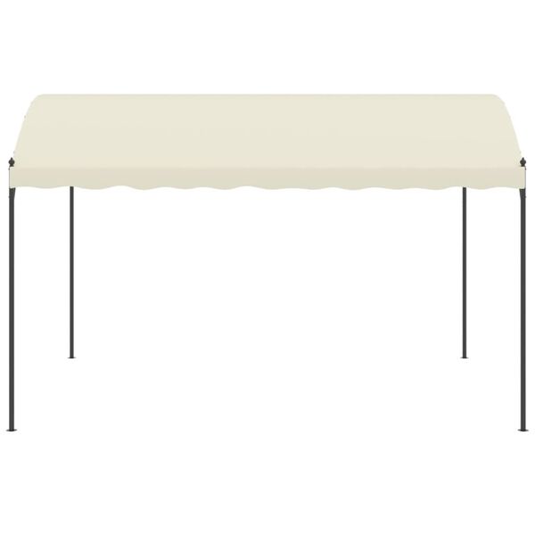 vidaXL Altánok, látka, krémový