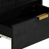 vidaXL Nočn&yacute; stol&iacute;k čierny 50x33x62 cm kompozitn&eacute; drevo