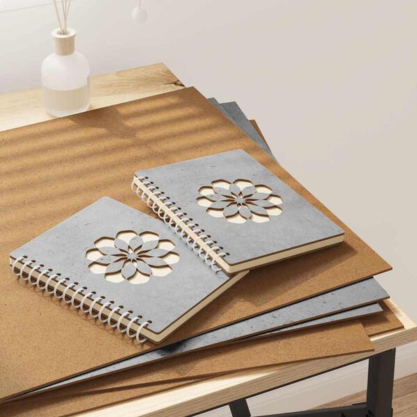 vidaXL Dekoračn&eacute; panely 12 pcs Bet&oacute;nov&aacute; &scaron;ed&aacute; 40 x 60 x 0.27 cm