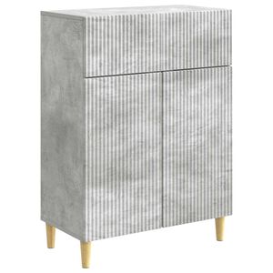 vidaXL Serv&iacute;rovacia skriňa so z&aacute;suvkou Bet&oacute;novo siv&aacute; 66 x 34,5 x 90 cm