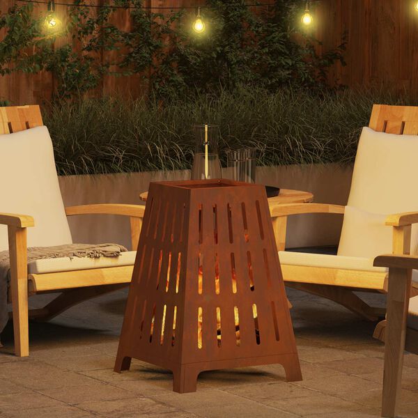 vidaXL Ohnisko Hned&aacute; 50 x 50 x 70 cm