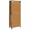 vidaXL Highboard 2 pcs Star&eacute; drevo Kompozitn&eacute; drevo