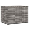 vidaXL Z&aacute;hradn&yacute; box na vank&uacute;&scaron;e z polyratanu 145x100x103 cm siv&yacute;