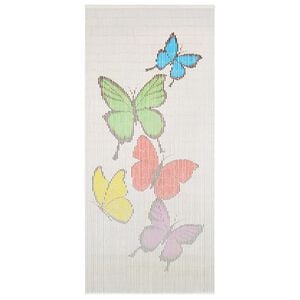 vidaXL Bambusov&yacute; z&aacute;ves proti hmyzu do dver&iacute; 90x200 cm