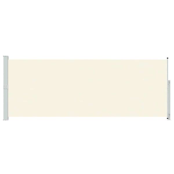 vidaXL Zaťahovacia bočn&aacute; mark&iacute;za na terasu 180x500 cm, kr&eacute;mov&aacute;