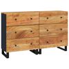 vidaXL Komody 2 ks 60x33x75 cm mas&iacute;vne ak&aacute;ciov&eacute; drevo