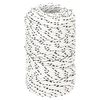 vidaXL Pleten&eacute; lodn&eacute; lano biele 2 mm x 100 m polyester