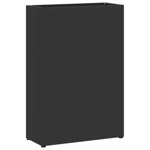 vidaXL Stojan na slnečn&iacute;k Čierna 28 x 12 x 41 cm Oceľ