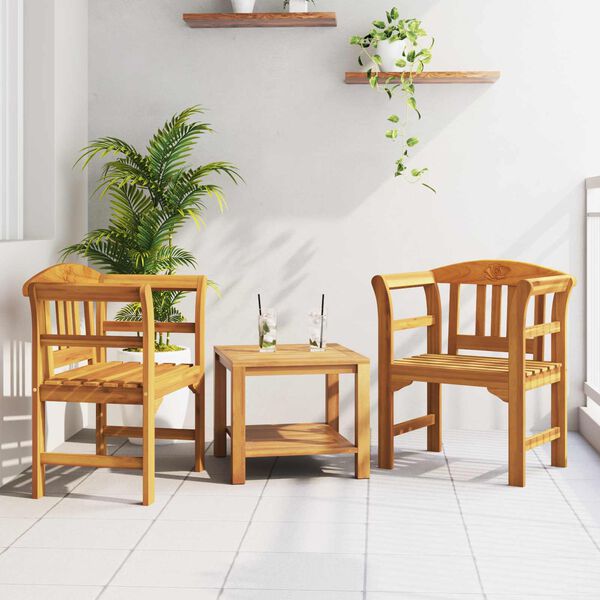 vidaXL lavička s vank&uacute;&scaron;om Pr&iacute;rodn&yacute; olejov&yacute; povrch 68,5 x 46 x 82,5 cm