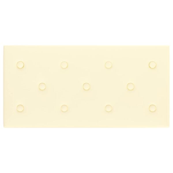 vidaXL N&aacute;stenn&yacute; čeln&iacute;k 12 pcs Kr&eacute;mov&aacute; 60 x 30 cm Umel&aacute; koža