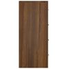 vidaXL Komoda so 4 zásuvkami 60x30,5x71 cm hnedý dub