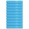 vidaXL Uter&aacute;ky FROGN 10 ks tyrkysov&eacute; 100x200 cm 360 g/m&sup2;