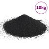 vidaXL Akv&aacute;riov&yacute; piesok 10 kg čierny 0,2-2 mm